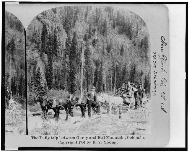 1901 Leadville Colorado Vintage Photograph 11" x 17" Reprint 
